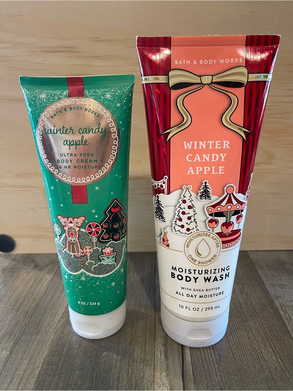 Bath & Body Works Winter Candy Apple Bundle